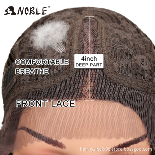 MAGIC Hair Synthetic Lace Front Wig Long Wavy Hair 34 Inch Blonde Wigs For Black Women Ombre Hair Synthetic Lace Front Wigs